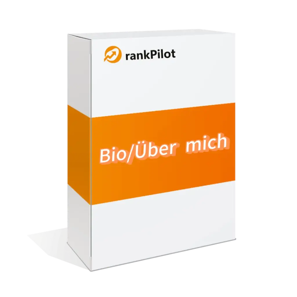 Bio/Über mich Text